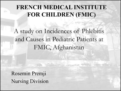 french medical institute for children (fmic) - IUPUI