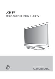 LCD TV - Grundig