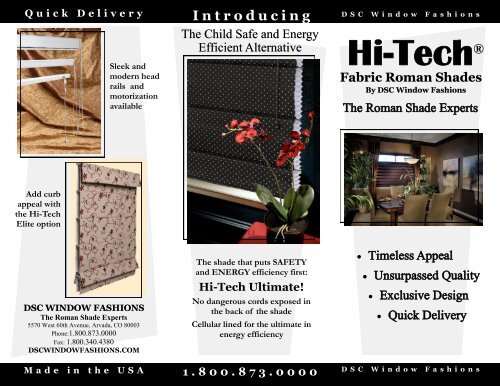 Hi-Tech Ultimate! - DSC Window Fashions