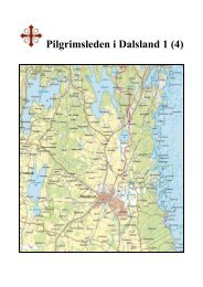 Karta Ã¶ver Pilgrimsleden