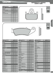 Galfer's 2010-2011 brake pad - Galfer Brakes