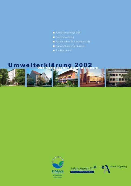 Umwelterklärung 2002 - Umweltmanagement Augsburg - Stadt ...