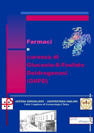 Opuscolo carenza G6PD - Servizio di informazione sul farmaco