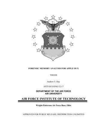 forensic memory analysis for apple os x - Reverse Engineering Mac ...