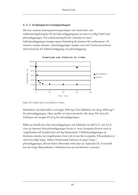 Implementation of The LSP-concept in Extended Aeration