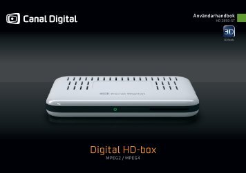 Digital HD-box - Canal Digital