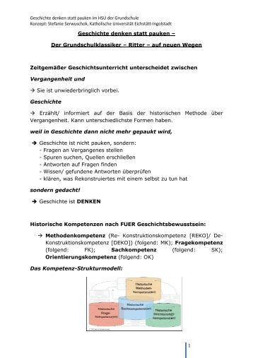 Ritter - Geschichtsunterricht anders