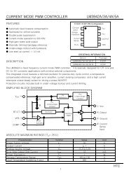 CURRENT MODE PWM CONTROLLER LM3842A/3A/4A/5A