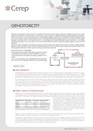 GenotoxiCity - Cerep