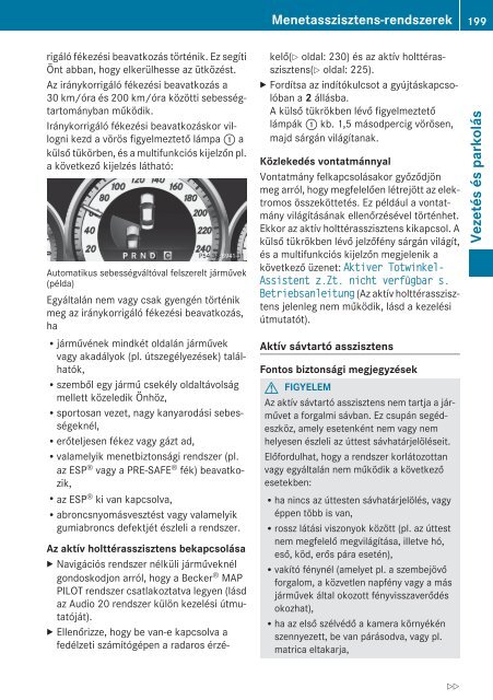 (204) kezelÃ©si ÃºtmutatÃ³jÃ¡nak letÃ¶ltÃ©se (PDF) - Mercedes-Benz ...