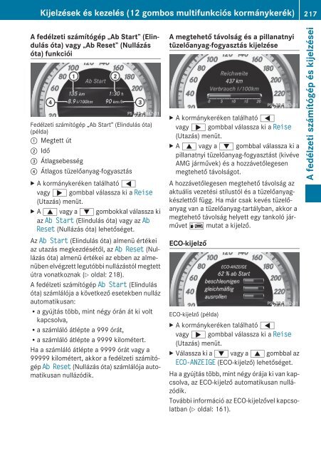 (204) kezelÃ©si ÃºtmutatÃ³jÃ¡nak letÃ¶ltÃ©se (PDF) - Mercedes-Benz ...