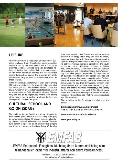 municipality brochure - Emmaboda kommun