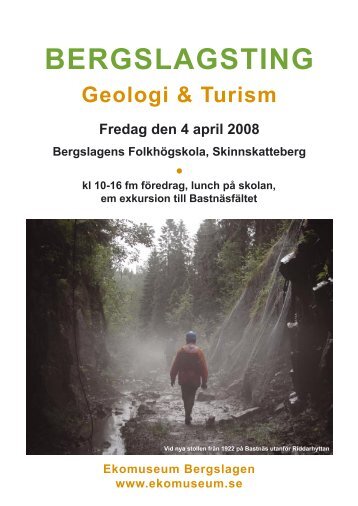 BERGSLAGSTING - Ekomuseum Bergslagen