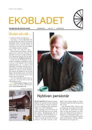 Ekobladet nr 4, 2011 - Ekomuseum Bergslagen