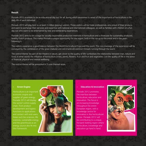 Floriade 2012 Company Profile - Clamer Informa