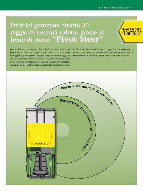 VÖGELE “tratto 3”!