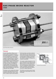 GAS PHASE MICRO REACTOR