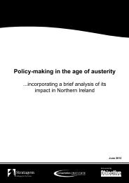 Policy-making in the age of austerity - CARDI
