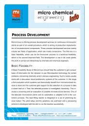 Micro Process Development Description Page 1 - Microinnova ...