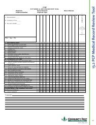 13.2 PCP Medical Record Review Tool