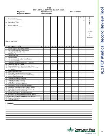 Medical Chart Audit Tool Template from img.yumpu.com
