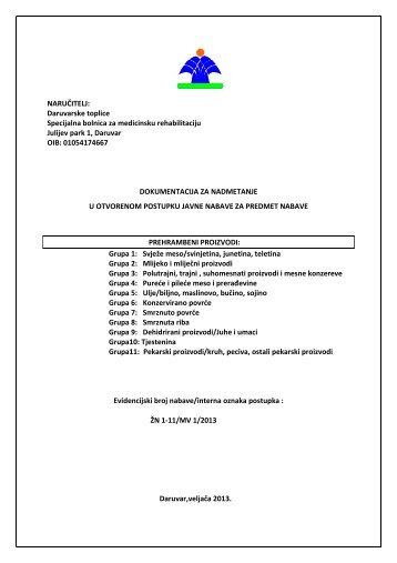 prehrana 2013 općedzn - Daruvarske toplice