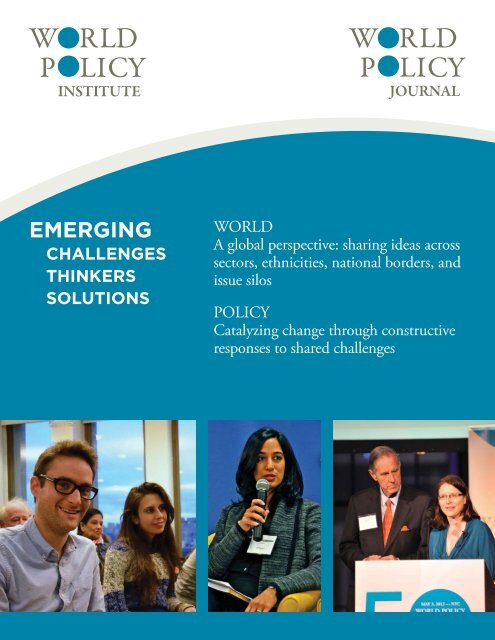 EMERGING - World Policy Institute