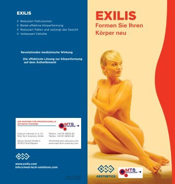 Exilis Patientenflyer (deutsch)