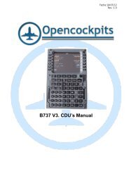 B737 V3. CDU's Manual - OpenCockpits