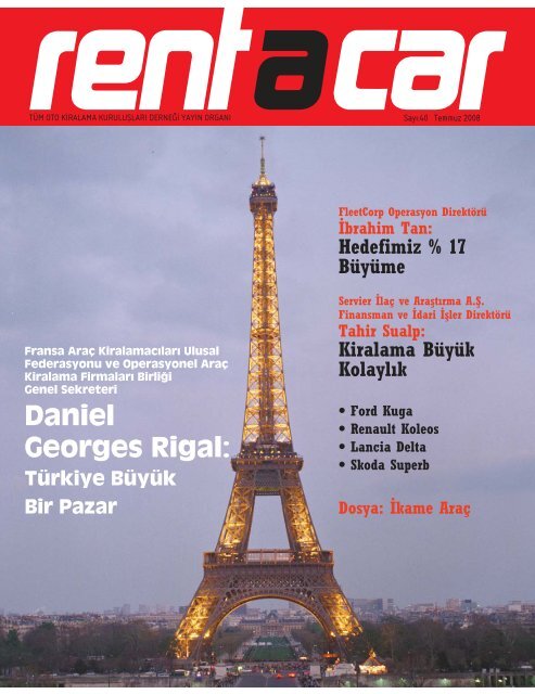 Temmuz 2008 - TOKKDER – Tüm Oto Kiralama Kuruluşları Derneği