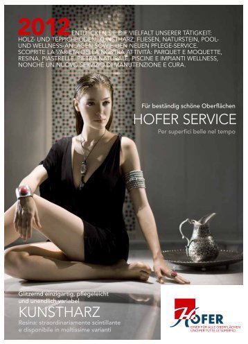 katalog 2012 - Hofer Fliesen Böden