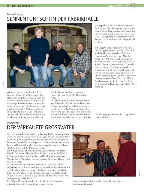 Ausgabe 1104.pdf - Theater-Zytig