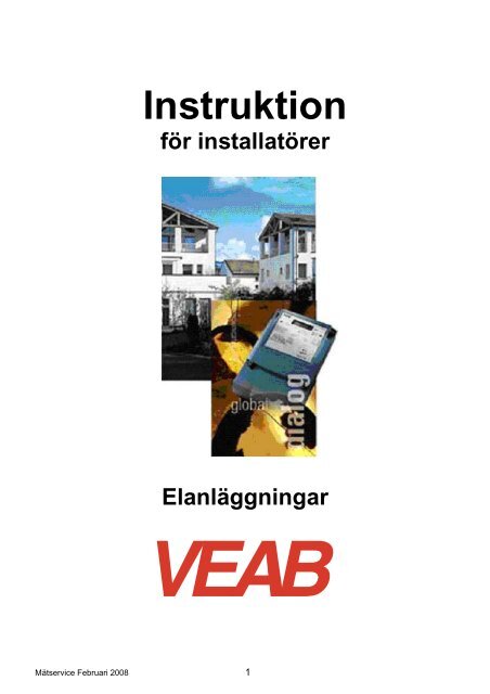 Instruktion - VEAB. VÃ¤xjÃ¶ energi AB.
