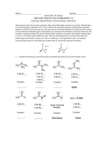 Biological Molecules  1 Molecules of Living Organisms We have 