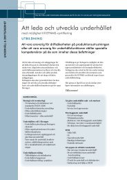 Hämta kursinnehåll i pdf-format - Idhammar AB