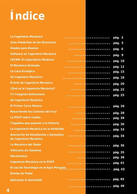 Revista La Naranja Mecanica 2003 - Pontificia Universidad CatÃ³lica ...