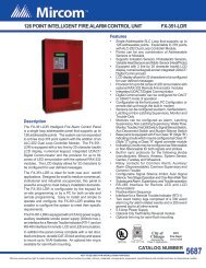 4 Wire Suite Stations Data Sheet Mircom