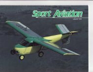 To Read Sport Aviation's January 1990 Ed on the ... - Courtesy Aircraft