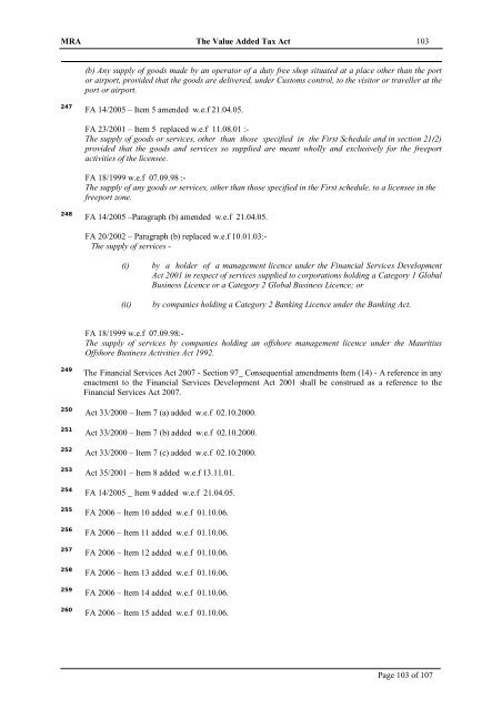 Value Added Tax Act 1998 - The Mauritius Chamber of Commerce ...