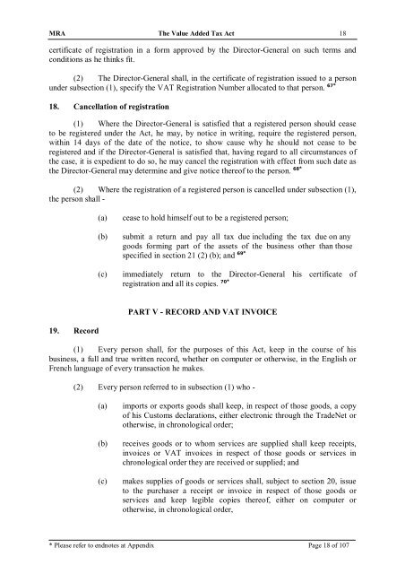 Value Added Tax Act 1998 - The Mauritius Chamber of Commerce ...