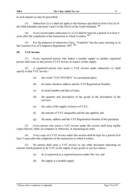 Value Added Tax Act 1998 - The Mauritius Chamber of Commerce ...