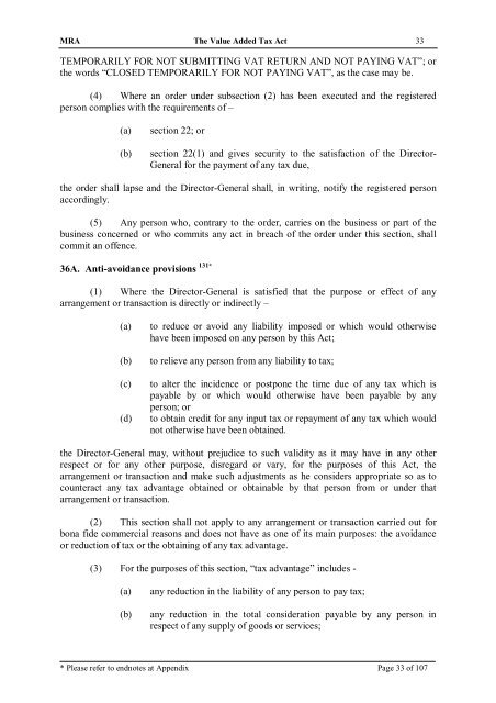 Value Added Tax Act 1998 - The Mauritius Chamber of Commerce ...