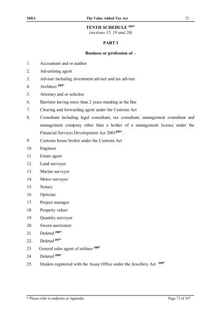 Value Added Tax Act 1998 - The Mauritius Chamber of Commerce ...