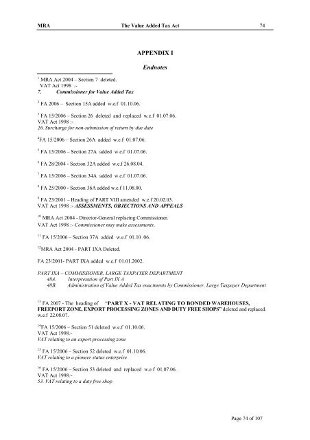 Value Added Tax Act 1998 - The Mauritius Chamber of Commerce ...