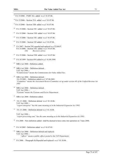 Value Added Tax Act 1998 - The Mauritius Chamber of Commerce ...