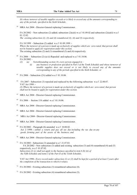 Value Added Tax Act 1998 - The Mauritius Chamber of Commerce ...