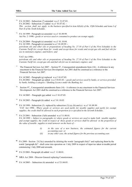 Value Added Tax Act 1998 - The Mauritius Chamber of Commerce ...