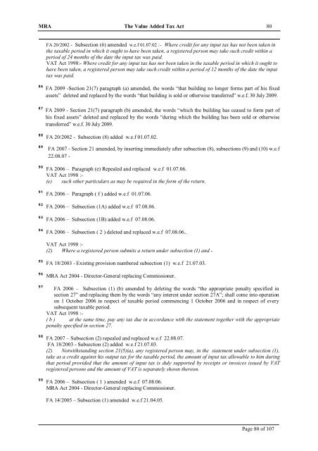 Value Added Tax Act 1998 - The Mauritius Chamber of Commerce ...