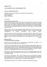 1 Alltag um 1600 Lebensumstände in einem ... - Gemeinde Ingersheim