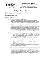 Dialogue Practice Sessions - final.pdf - The Taos Institute